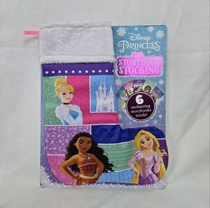 Disney Princess My Storybook Stocking 6 Books Christmas‎ Keepsake Stocking New